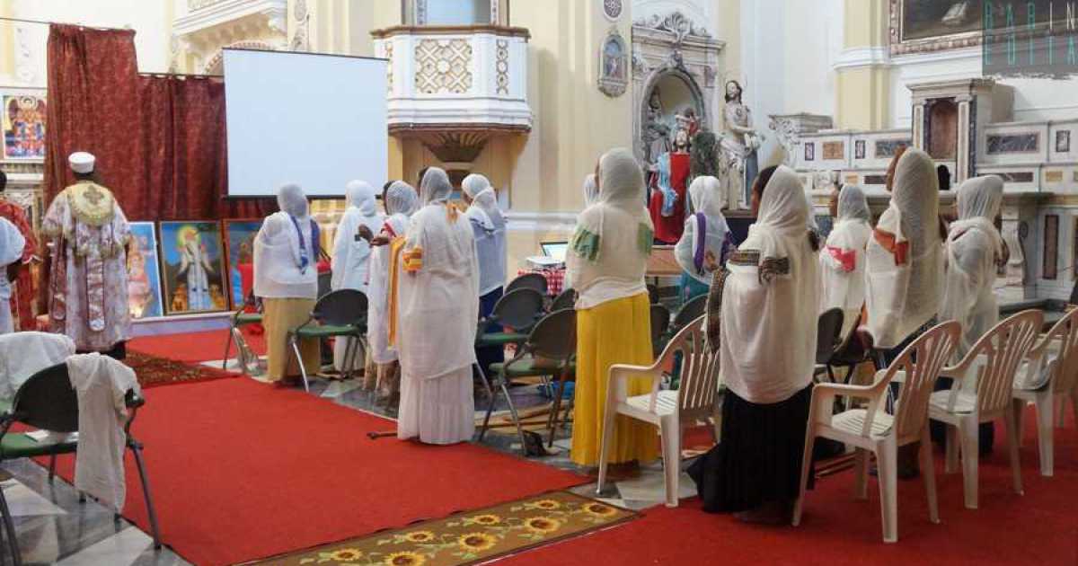 Bari, la chiesa di San Gaetano: dove tra musica e colori si celebra la "messa" etiope